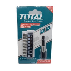 Set de Puntas Phillips 9pzas TOTAL TACSD3091