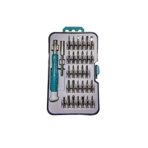 Juego Destornilladores de Precision con Mango Intercambiable 32 Pzas TOTAL THT250PS0321