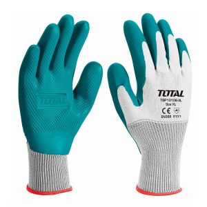Guantes de Latex Palma Texturizada TOTAL TSP13106-XL
